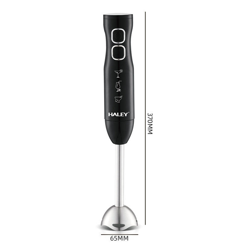 Blender Vertical HALEY 1200W, Lame Inox, 2 Viteze, Motor Silențios, Mâner Anti-Alunecare, Design Compact 37cm